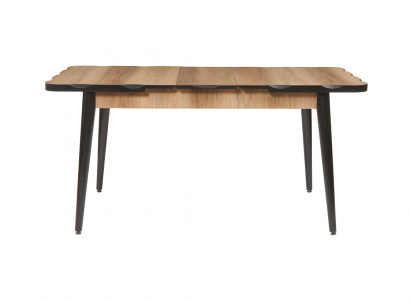 Exklusiver Ausziehbarer Tisch Küchentische Designer Holz Robuste Möbel