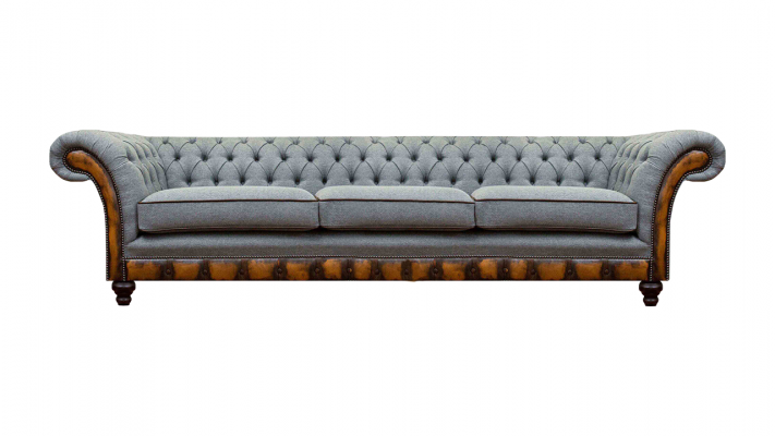 Hellgraue Wohnzimmer Moderne Couch Exklusiver Dreisitzer Designer Möbel
