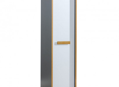 Hochschrank 1 türiger Mehrzweck Schrank Schubladen Wohnzimmer Regal Vitrine Neu