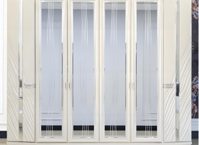 Kleiderschrank Schlafzimmer Moderne Möbel Weiß Holz Luxus Design