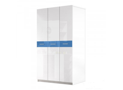 Kleiderschrank Schrank für Jugendzimmer Möbel Design Jugend Schlafzimmer blau