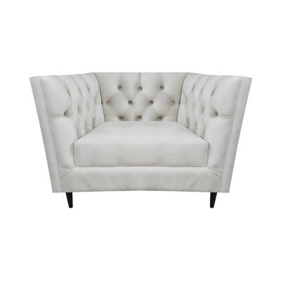 Luxus Sessel Wohnzimmer Polstermöbel Leder Sitz Möbel Chesterfield Neu