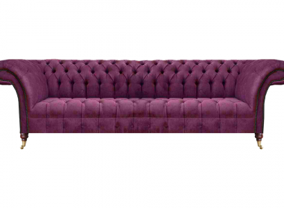 Luxus Textil Möbel Sofa Viersitzer Couch Einrichtung Polstermöbel Chesterfield