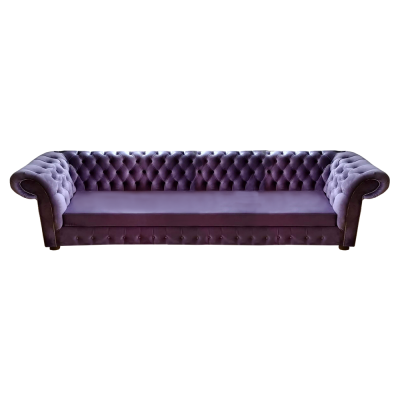 Modern Design Chesterfield Sofa Viersitzer Couch Einrichtung Wohnzimmer