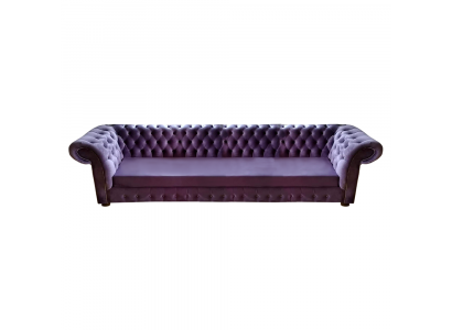 Modern Design Chesterfield Sofa Viersitzer Couch Einrichtung Wohnzimmer