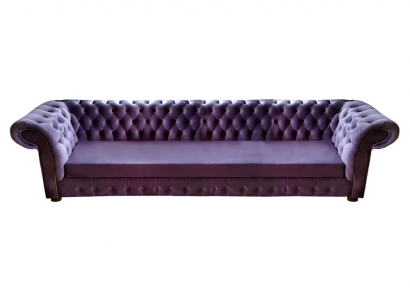 Modern Design Chesterfield Sofa Viersitzer Couch Einrichtung Wohnzimmer