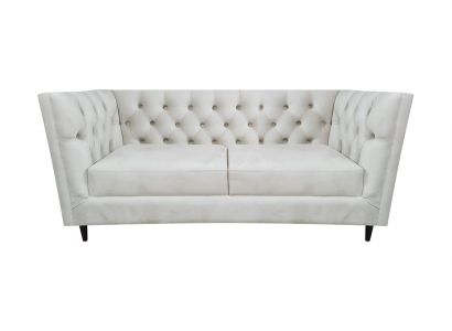 Wohnzimmer Sofa Zweisitzer Couch Leder Sofas Polstermöbel Chesterfield Set