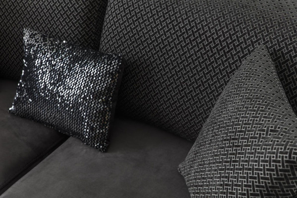 Luxus Sofagarnitur Garnitur Sofas Sofa Sessel Dreisitzer 3+3+1 Sitzer Stoff Neu