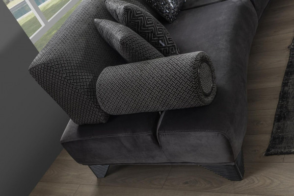 Luxus Sofagarnitur Garnitur Sofas Sofa Sessel Dreisitzer 3+3+1 Sitzer Stoff Neu