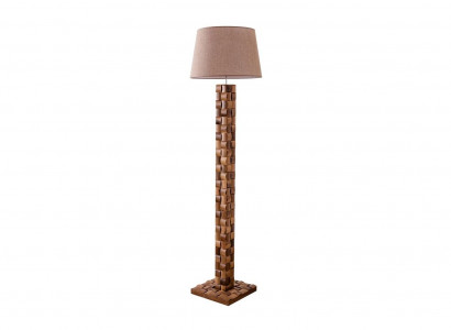 Stehleuchte Stehlampe Stand Steh Leuchten Lampen Lampe Braun Möbel Leuchte Neu