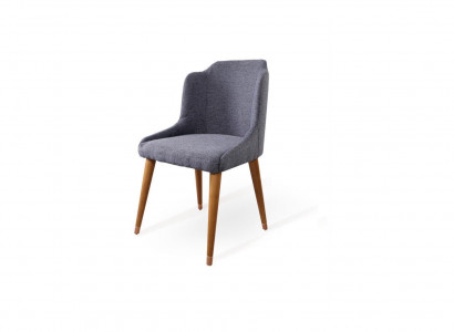 Stuhl 1 Sitzer Sessel Holz Luxus Klasse Möbel Design Lehnstuhl Holz Esszimmer