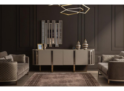 Sideboard Spiegel Kommode Schrank Kommoden Designer Luxus Schränke Holz Modern