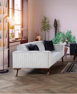Luxus Sofagarnitur Dreisitzer 3+3+1 Sitz Stoff Sofa Sessel Textil Stil