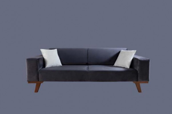 Luxus Sofagarnitur Dreisitzer 3+3+1 Sitz Stoff Sofa Sessel Textil Stil