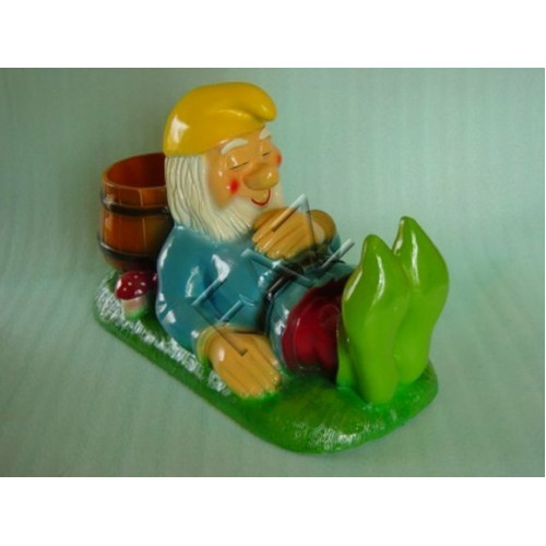 Zwerg Figur Garten Statue Skulptur Figuren Skulpturen Dekoration Deko 46cm Neu