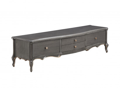 Klassische Sideboard TV Lowboard RTV XXL Schrank Tisch Wohnzimmer Holz Luxus Neu