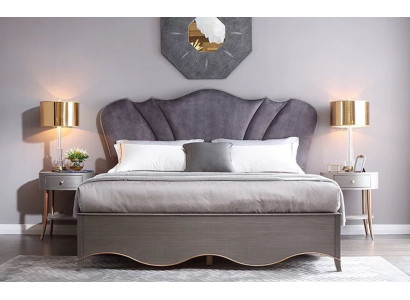 Bettgestell Design Polsterbett Bett Betten Hotel Hotelbett 180x200cm Ehe Holz