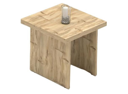 Couchtisch Quadratisch Beige Beistelltisch Wohnzimmertisch Holztisch Büro