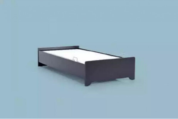 Designer Betten Kinderbett Jugendbett Holzmöbel mit weicher 100x200cm