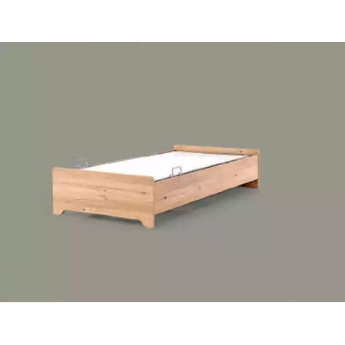 Designerbetten Babybett braun modernes Jugendbett Holzmöbel 100x200cm