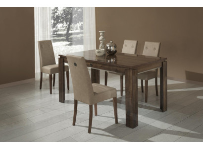 Esszimmer Esstisch 4x Stuhl Garnitur Küchen Stühle Gruppe Tisch Neu Set 5tlg.