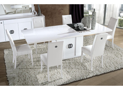 Esszimmer Esstisch Stuhl Luxus Garnitur Gruppe Tische Modern Designer Set 7tlg