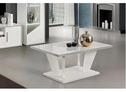 Couchtische Tisch Luxus Möbel Holz Einrichtung Tische Konsolen Design Weiß Neu