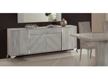 Sideboard Kommode Holz Modern Kommoden Design Schrank Grau Schlafzimmer Möbel