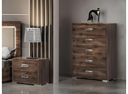 Kommode Design Kommoden Holz Schrank Schlafzimmer Braun Modern Sideboard Möbel