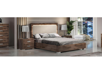 Bett Hotel Betten Polsterbett Doppelbett Holz Bettrahmen 180x200 Schlafzimmer