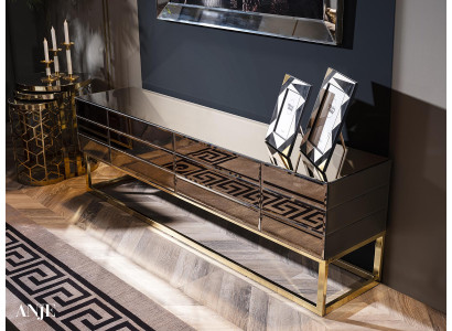 Wohnzimmer RTV TV-Ständer Luxus Lowboard Sideboard Modernes Design