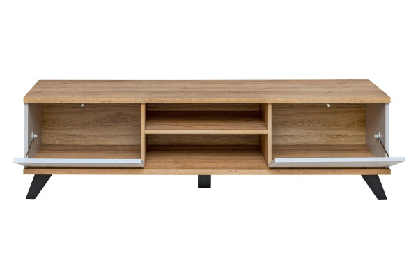 Wohnwände Garnitur 4 tlg Luxus Wohnzimmer Set TV-Ständer Bücherregal Möbel Neu