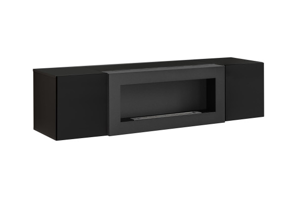 Wohnzimmer Möbel Wandschrank Luxus Einrichtung Kamin Designer Hänge Schrank