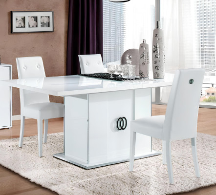 Esszimmer Esstisch 3x Stuhl Kommode Spiegel Luxus Holz Modern Designer Set 6tlg.