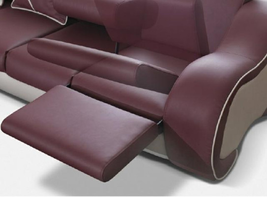 Ecksofa Couch SOLINGEN Sofa Couch Wohnlandschaft Relaxfunktion EU-FERTIGUNG Neu