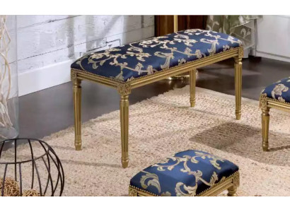 Bank Polsterbank Designer Sitzbank Wohnzimmer Klassischer Möbel Bank