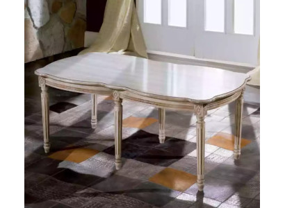 Wohnzimmer Couchtisch Klassischer Designer Kaffeetisch Holz Möbel