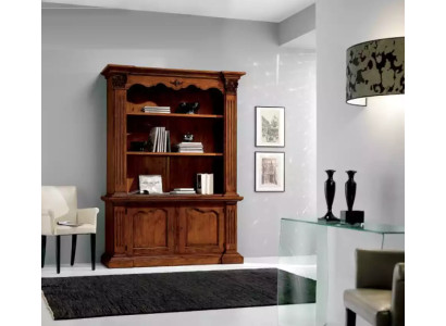 Bücherschrank Wohnwand Schrank Büro Möbel Regale Schränke Braun Neu