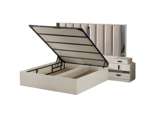 Schlafzimmer Set 5tlg Moderne Design Komplett Möbel Bett Luxus Kleiderschrank