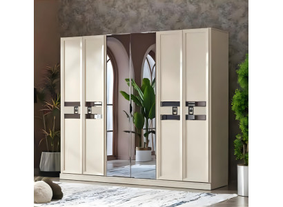 Kleiderschrank Schrank Holz Luxus Möbel Schranke Design Schlafzimmer