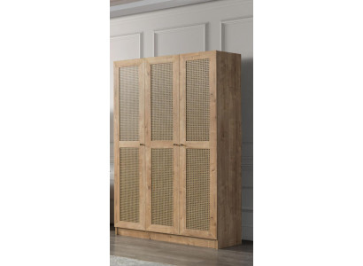 Kleiderschrank Schlafzimmer Moderne Möbel Braun Holz Luxus Design