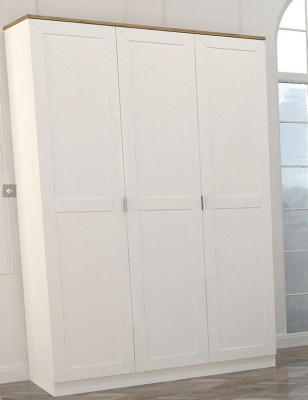 Schlafzimmer Möbel Komplett Set Bett 2x Nachttisch Schrank Weiß 5tlg