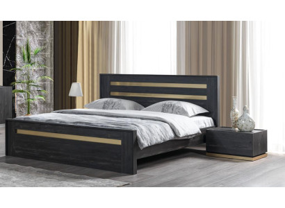 Schlafzimmer Möbel Nachttisch Bett Nachttisch Set Komplett Braun 3tlg.