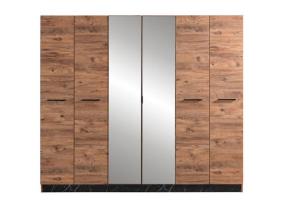 Kleiderschrank Schlafzimmer Moderne Möbel Braun Holz Luxus Design