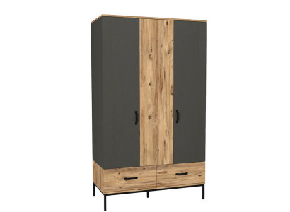 Kleiderschrank Kindezimmer Moderne Möbel Holz Luxus Design Braun Jugendmöbel