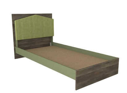 Bett Jugendzimmer Kinderbett Grün Komfortabel Betten Möbel 100x200 Kinderzimmer