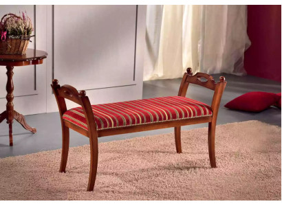 Wohnzimmer Klassische Sitzbank Designer Bank Luxus Sitzmöbel Fußhocker
