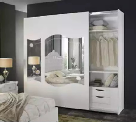 Kleiderschrank Garderobenschrank Design Schlafzimmer Schrank Möbel Holz