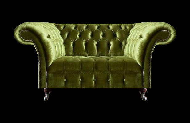 Wohnzimmer Moderne Design Zweisitzer Sofa Couch Grün Luxus Möbel