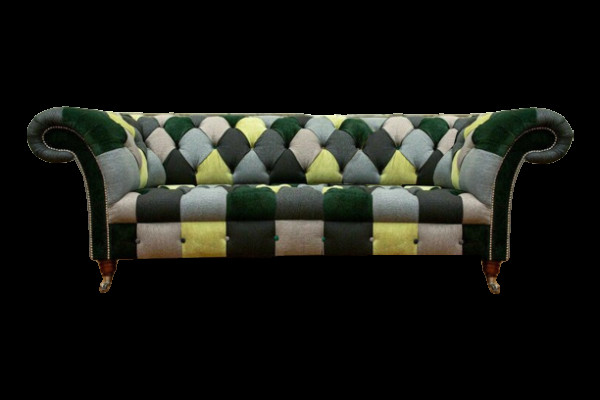 Wohnzimmer Chesterfield Sofa Dreisitze Couch Polstermöbel Einrichtung